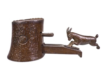 Butting Goat - Cast Iron Mechanical Bank