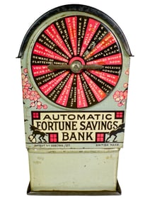 Automatic Fortune Savings - Tin Mechanical Bank