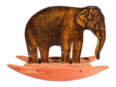 Jumbo Elephant Rocker Toy