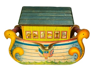 Scarce Shaped-Bottom Noah's Ark Toy