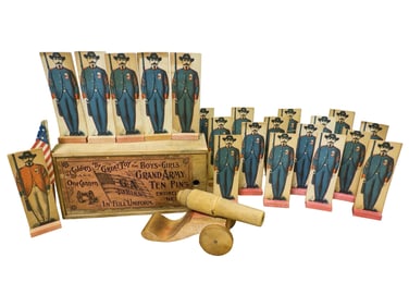 21 Soldiers and One Cannon The Great Toy for Boys or Girls