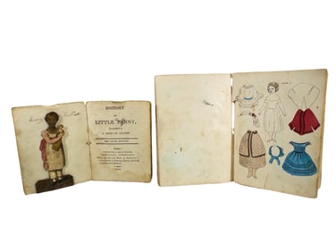 Two Early Paper Doll Items