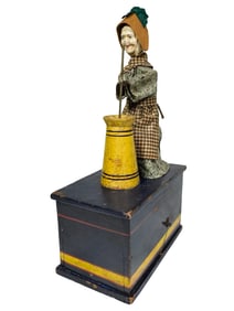 The Butter Churner Clockwork Toy