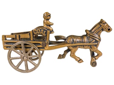 Coal Wagon Assembled Brass Pattern