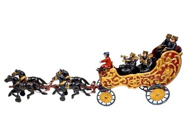 Royal Circus Band Wagon  - Cast Iron Toy
