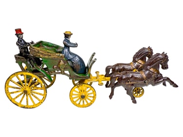 Spider Phaeton Carriage - Cast Iron Toy