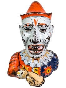Humpty Dumpty Cast Iron Mechanical Bank