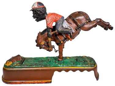 I Always did Spise a Mule Cast Iron Mechanical Bank