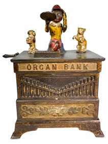 Organ Bank with Cat and Dog