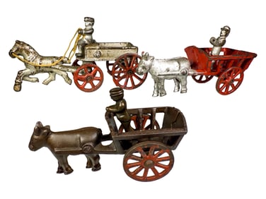 Hay Wagon / Express Wagon - Cast Iron