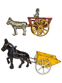 Hay Wagon / Dump Wagon - Cast Iron