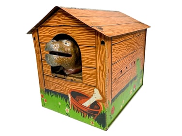 Tout Tout Box - Tin Mechanical Bank