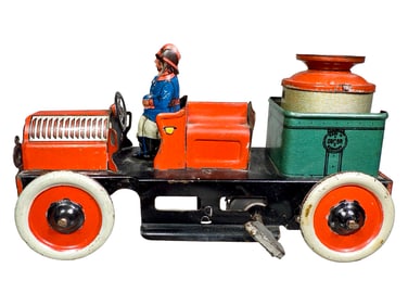 Windup Tin Fire Pumper