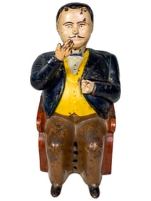 Tammany Cast Iron Mechanical Bank