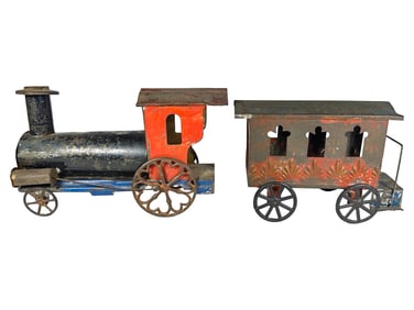 "Orion" Train Engine with One Coach
