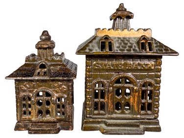 Two State Banks - Cast Iron