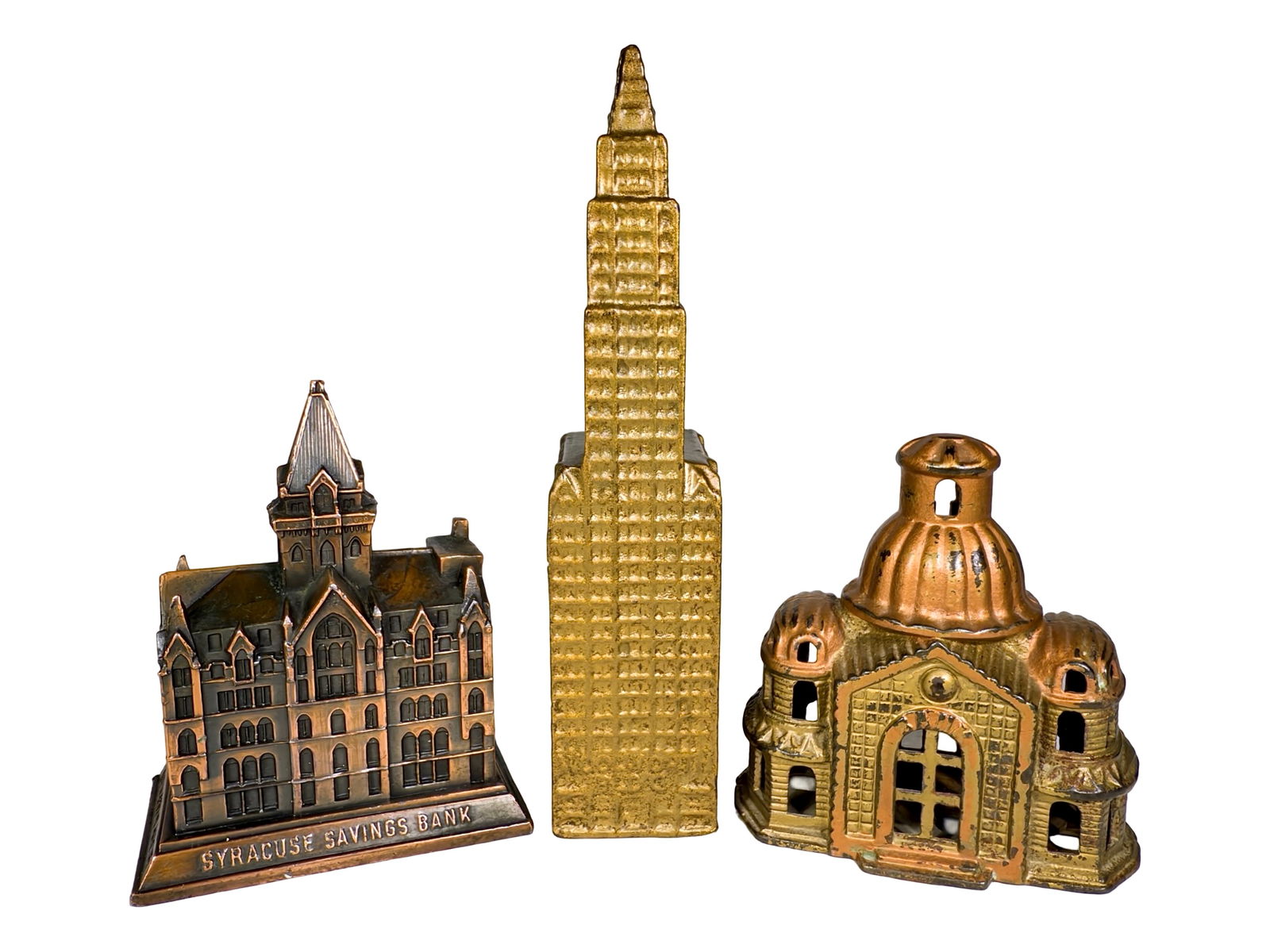 Three Architectural Still Banks (1 of 2)