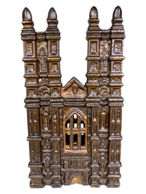 Westminster Abbey Cast Iron Bank