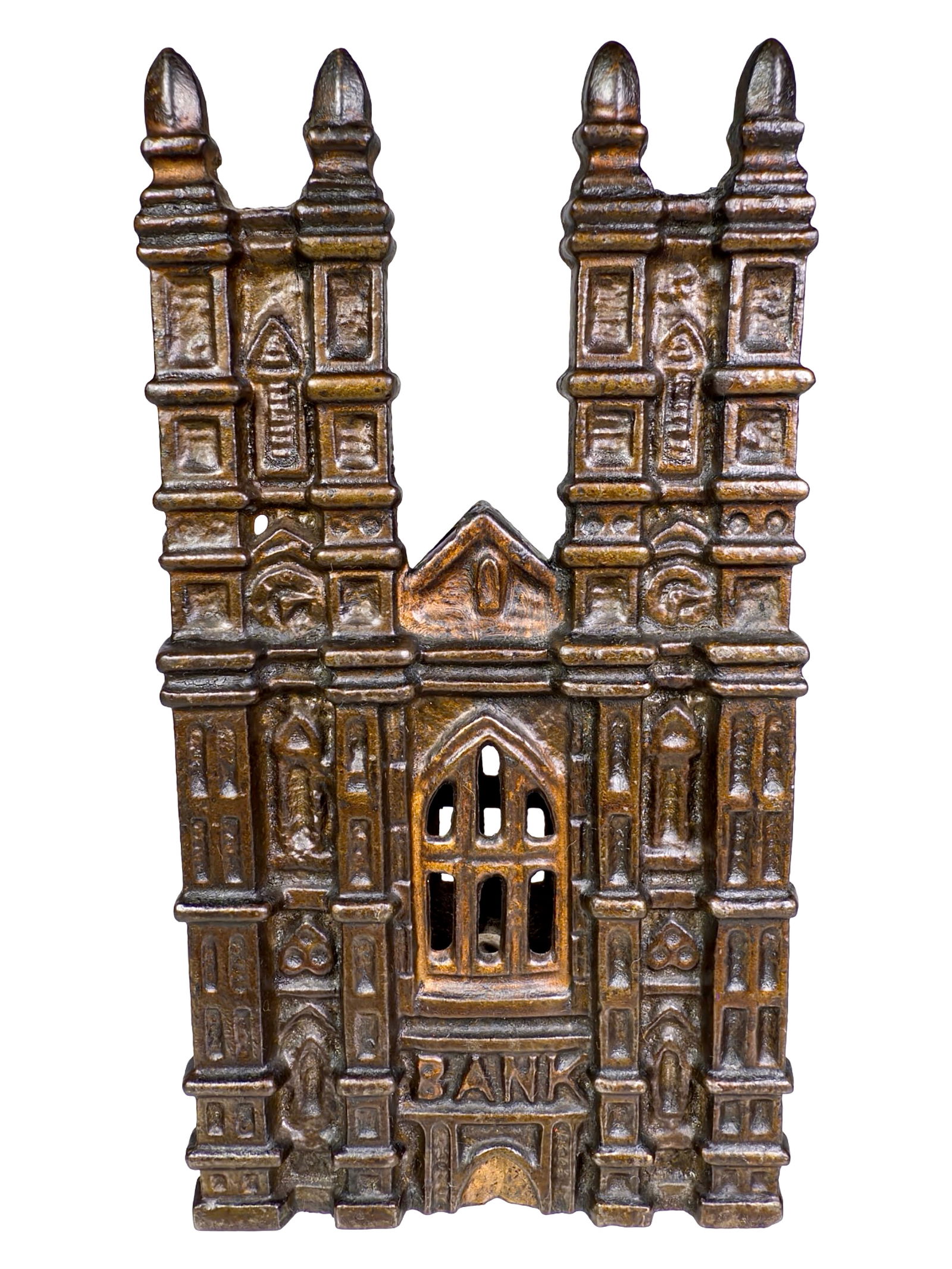 Westminster Abbey Cast Iron Bank (1 of 3)