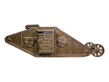 Tank Savings Bank - Cast Iron