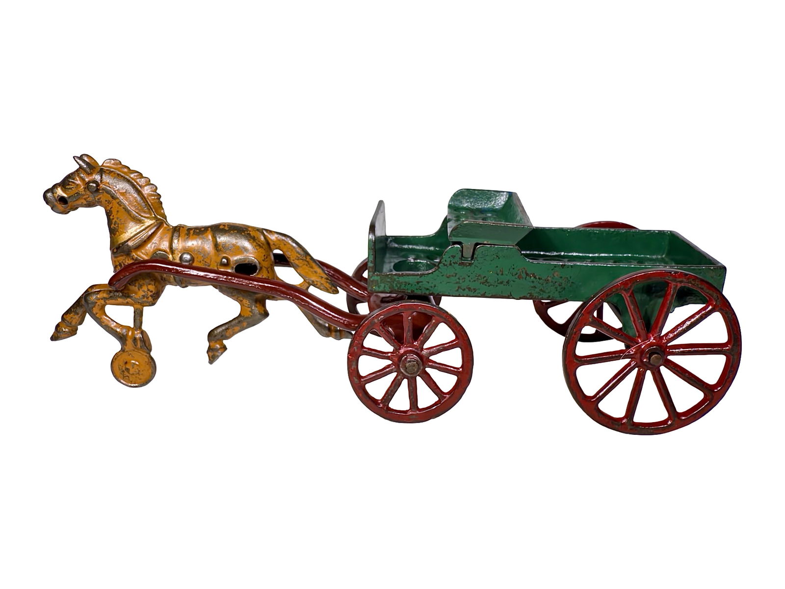 Single Horse Cast Iron Farm Wagon (1 of 8)