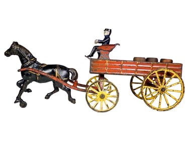 Single Horse Barrel / Stake Wagon