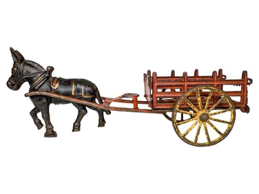 Donkey Drawn Plantation Cart