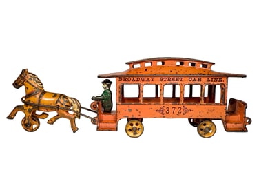 Broadway Street Car Line Trolley