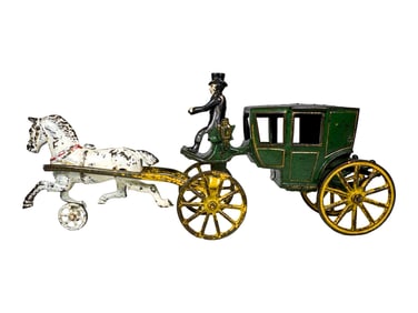 Single Horse Cast Iron Cabriolet