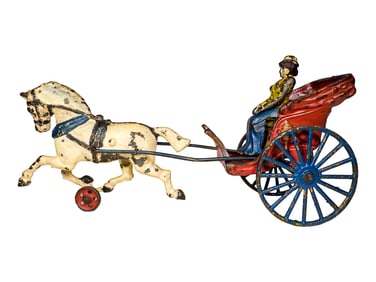 Single Horse Cast Iron Gig