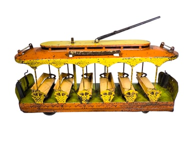 City Hall Park - Open Air Trolley Scarce Version with Mechanism