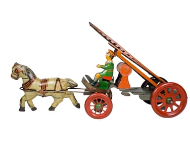 Tin Aerial Ladder Truck