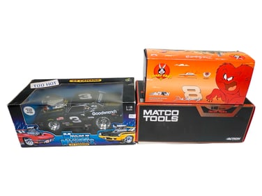 Three Race Car Collectibles
