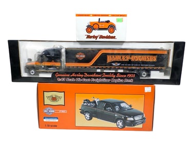 Three Harley-Davidson Collectibles