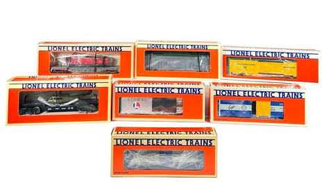Lionel Modern Era Boxed Rolling Stock - 7 total #'s 16710, 16952, 6-9887, 6-16939, 6-9484, 6-9219,
