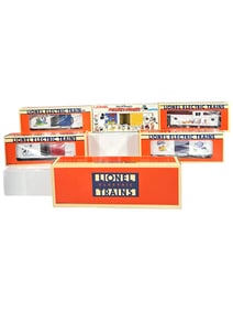 Lionel Modern Era Disney Freight Cars - 5 with Disney Electric Engine #18311
