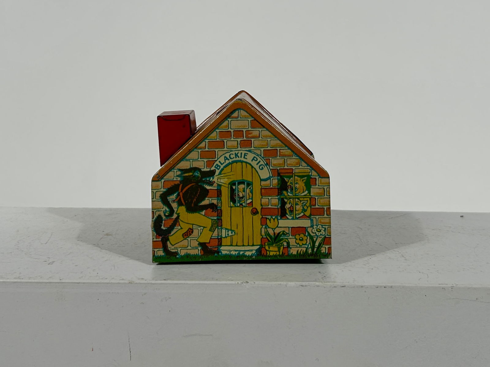 Three Little Pigs Tin Bank (1 of 3)