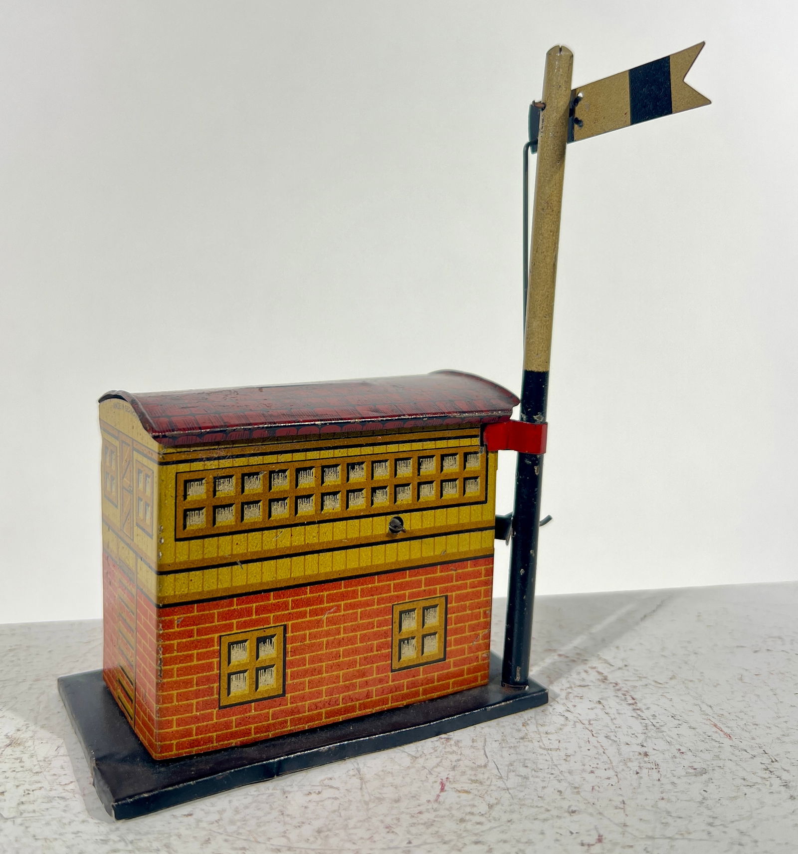 Single Cabin Tin Mechanical Bank (1 of 3)