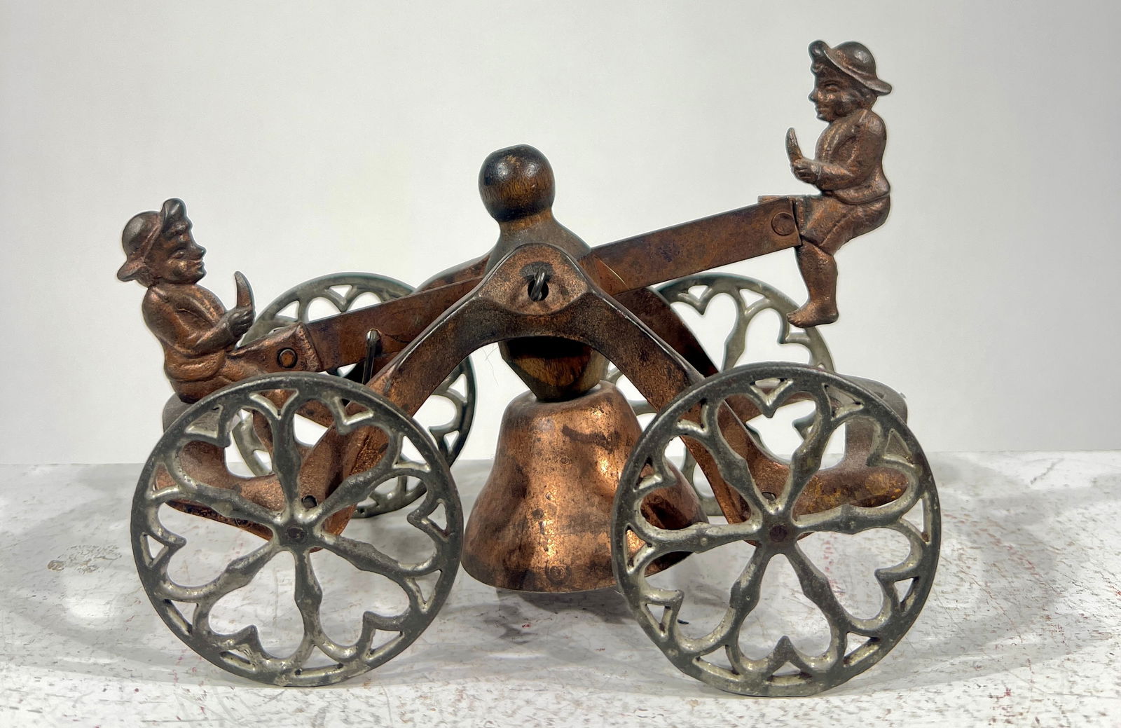 Boys Eating Bananas Bell Toys (1 of 3)