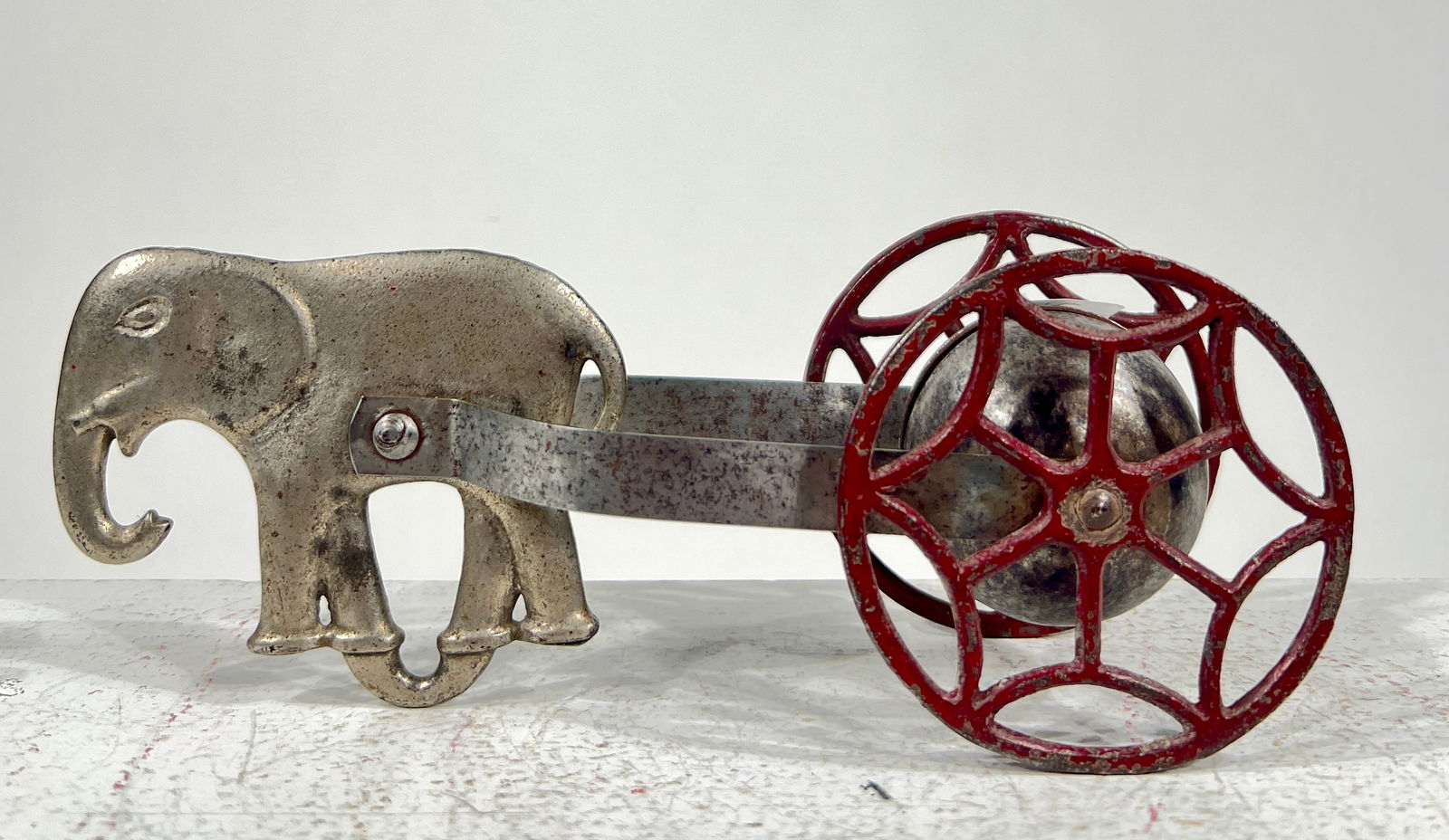 Elephant Cast Iron Bell Toys (1 of 2)