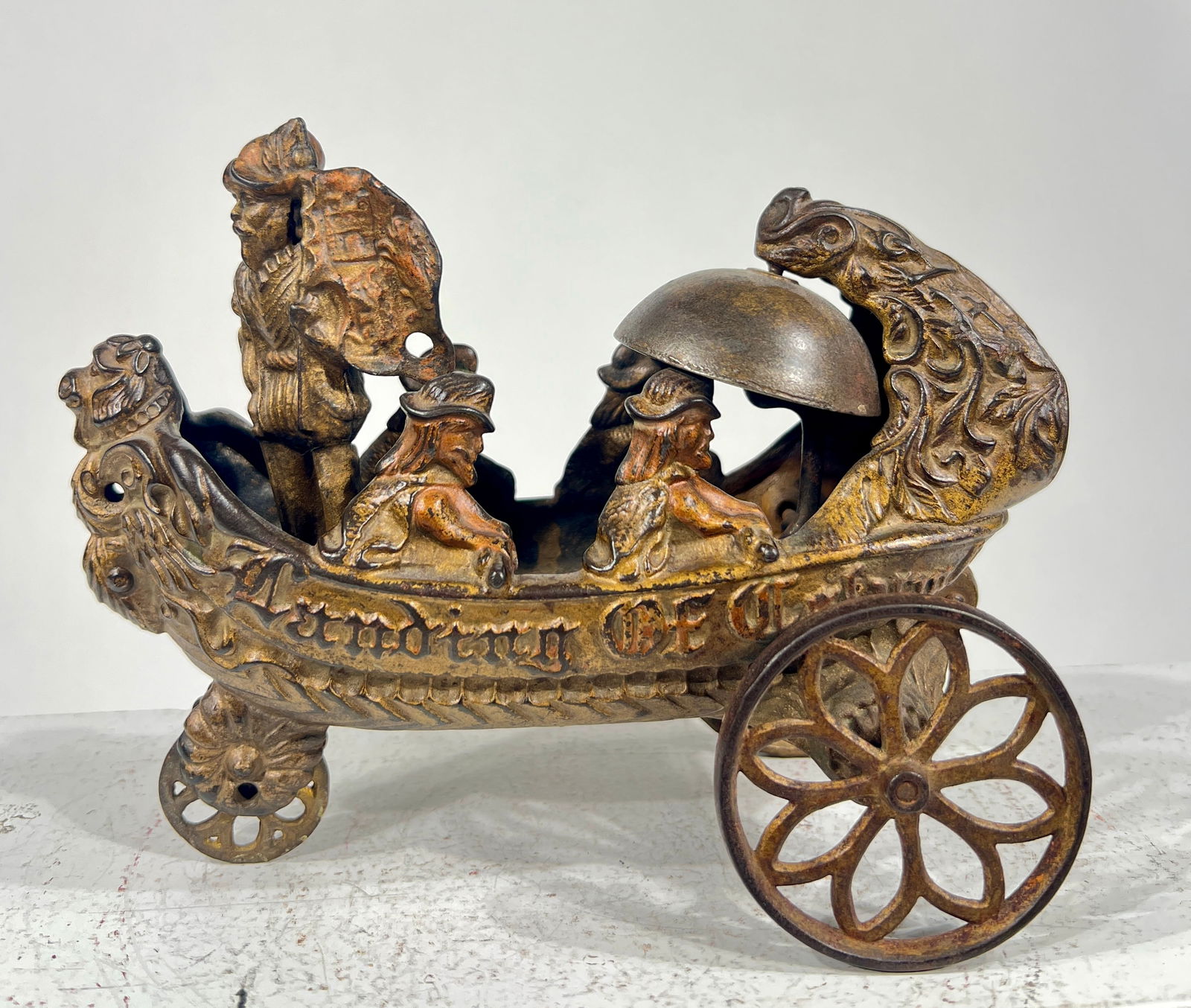 Landing of Columbus Bell Toy (1 of 3)