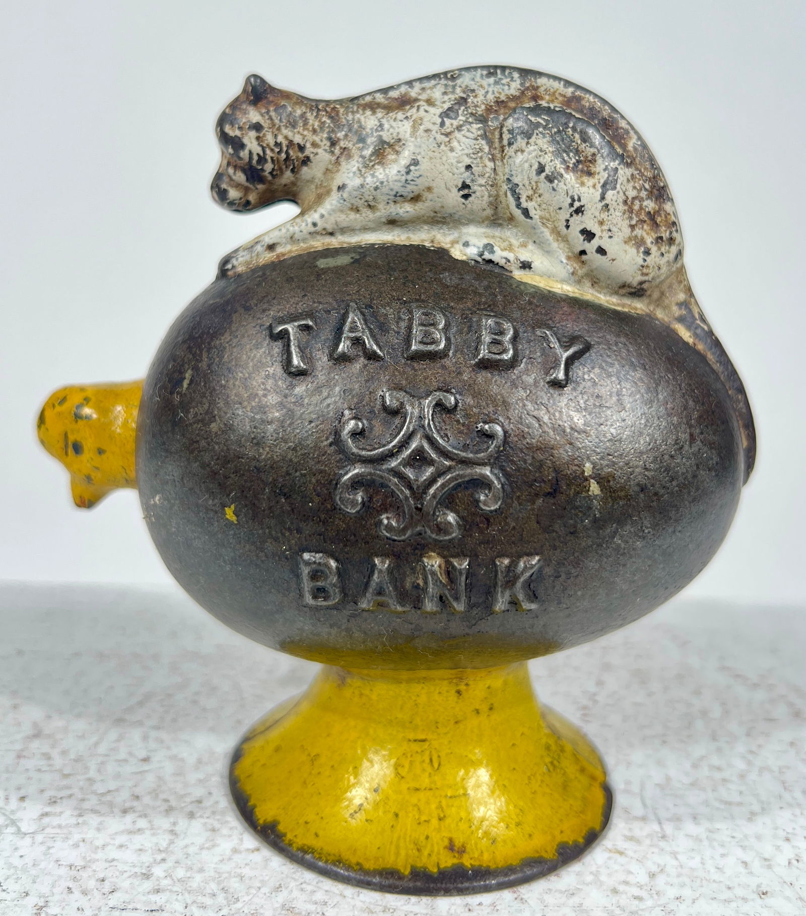 Tabby Cast Iron Mechanical Bank (1 of 3)