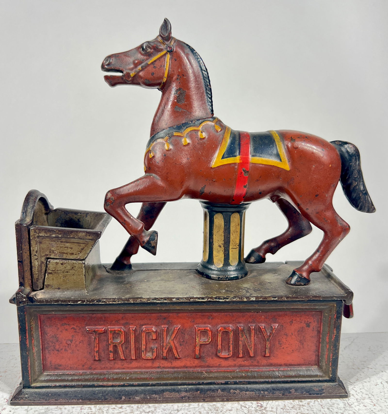 Trick Pony Cast Iron Mechanical Bank (1 of 3)
