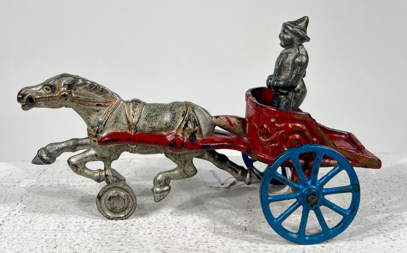 Single Horse Chariot Cast Iron Toy (1 of 3)