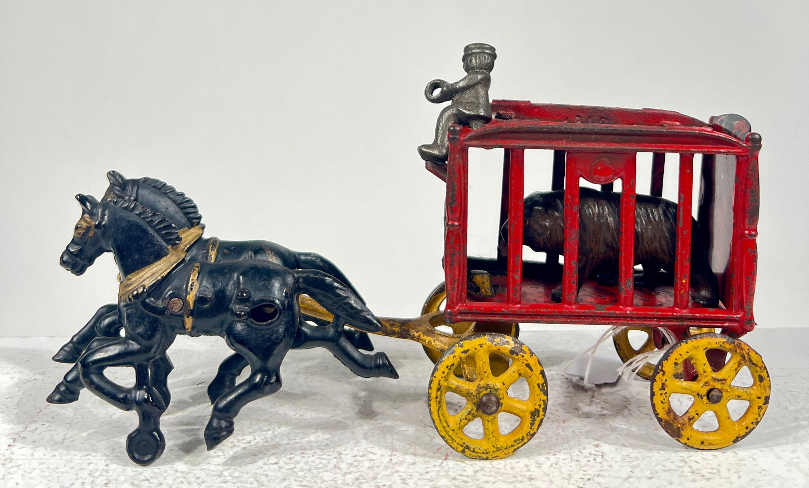 Royal Circus Bear Cage Cast Iron Toy (1 of 3)