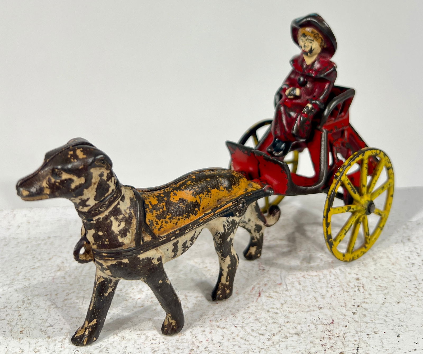 Cast Iron Dog Drawn Cart (1 of 3)