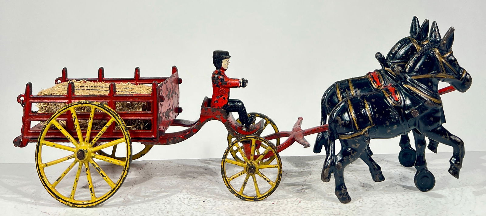 Double Donkey Hay Wagon (1 of 2)