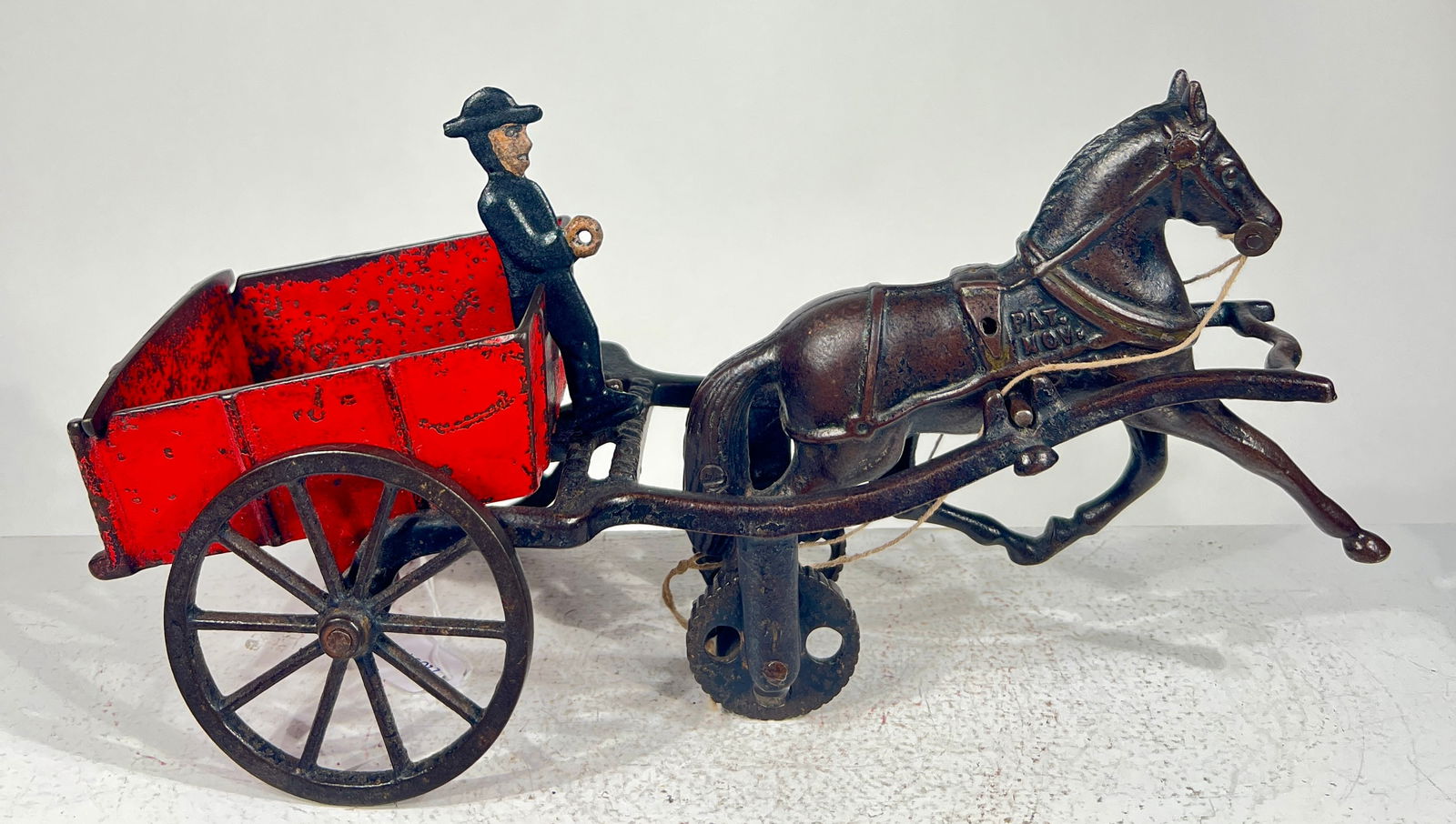 Articulated Single Horse Sump Cart - Cast Iron (1 of 2)