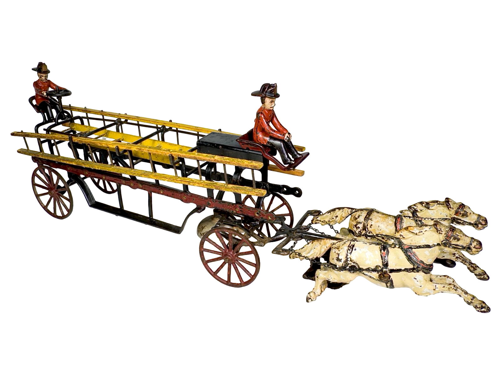 Two Horse Transitional Hook and Ladder - 3