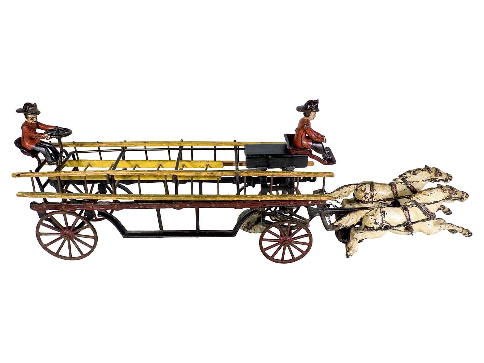 Two Horse Transitional Hook and Ladder - 4